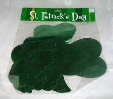 Irish Green St Patrick's Day Shamrock Wall Party Decor teacher bulletin board