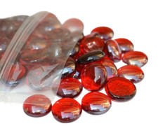 Glass Pebbles Stones Gems - Various Colours for Vases, Aquariums, Crafts 17-20mm