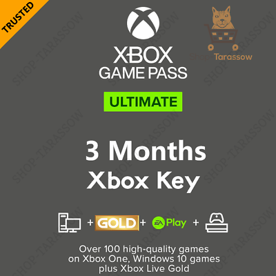 Xbox Game Pass 3 Month Ultimate Membership