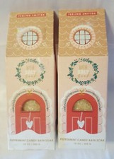 Feeling Smitten Holiday Salt Soak - Peppermint Candy - 20 oz - Lot of 2 - Sealed