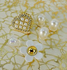 Heart Shoe Charms Flower Shoe Jewelry Charm Beads Trendy Shoes Decorate Cute