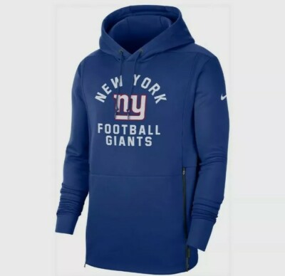 men's nike new york giants therma hoodie