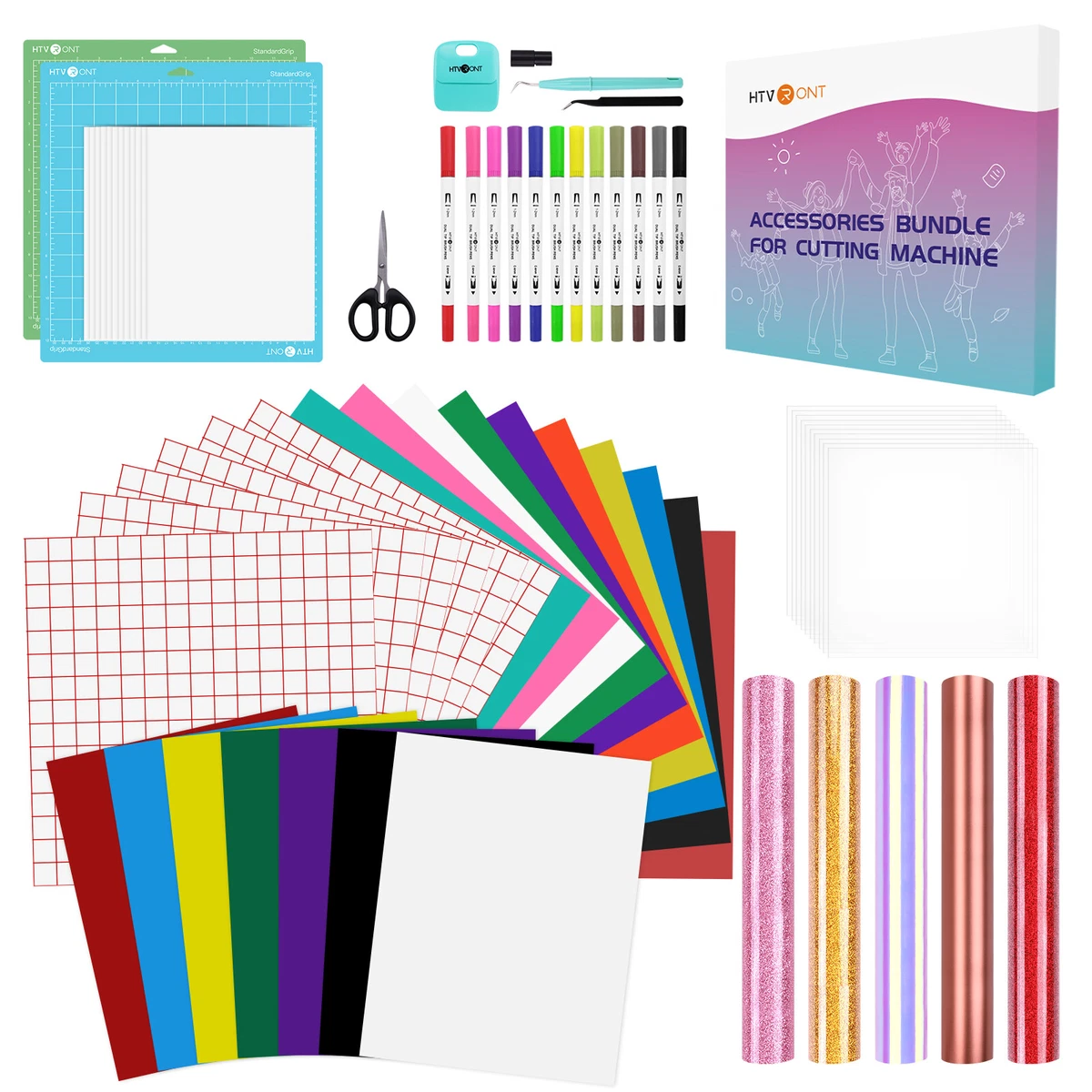 58PCS Accessories Bundle for Cricut Makers Tools&Accessories kit for  Beginners