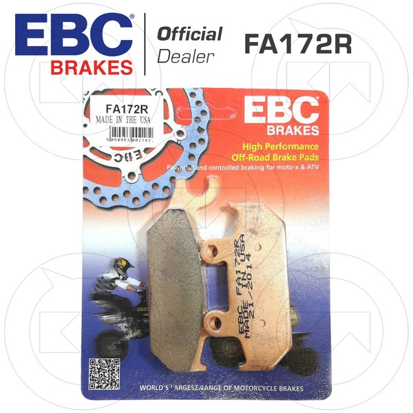 BremsbelÄGe Vorne EBC Sinter FA172R Yamaha XTZ Tenere 660 1991 1992-image
