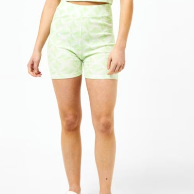 Rotate Sunday RRP £70 Lovena Shorts Size 10 New with Tags EU 36 Cycling Green