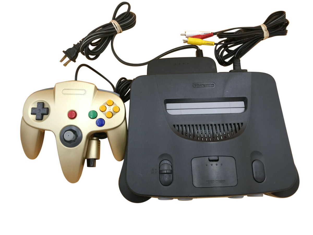 Complete Original Nintendo 64 Console With up to 4 Controllers and Cables 