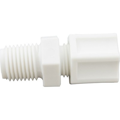Compression Fitting, Generic, 1/4''mpt x 5/16'' Tube, Plastic :