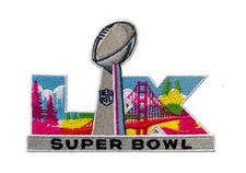 Super Bowl 60 LX Patch Iron on IN STOCK