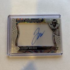Panini 2024 Illusions Johnny Wilson Rookie Endorsements Auto /199 Eagles