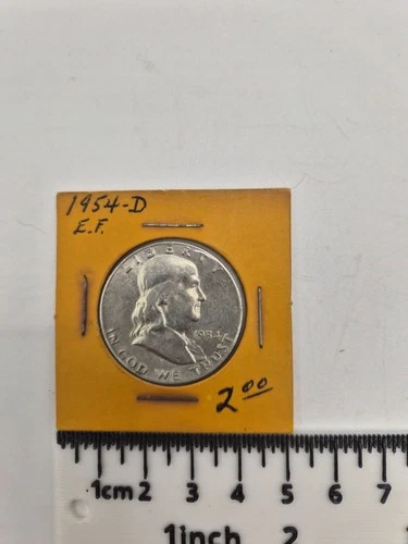 1954-D Franklin Half Dollar — photo from another recent sale
