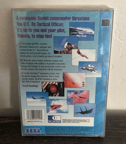 Juego Sega CD Tomcat Alley incluido manual y tarjeta de registro