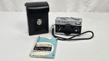 Vintage Rollei 35 Honeywell Silver 35MM Camera Carl Zeiss Tessar 1:3.5 F 40MM G