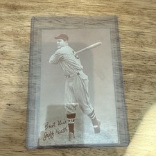 1939-46 Baseball Salutation Exhibits-Jeff Heath
