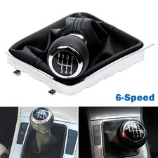 Schaltknauf Schaltmanschette Schaltsack f. VW Passat 3C2 3C5 B6 Rahmen 3C 6 Gang