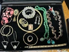 Vintage Lot Of 16 Pieces Costume Jewelry