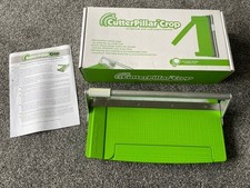 Cutterpillar Ernte Handwerk Papierschneider Beleuchtet Guillotine Sammelalbum