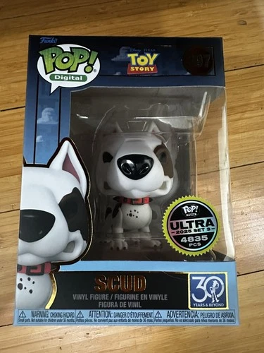 Funko Pop Digital Exclusive Toy Story Scud LE 4,835 Pieces