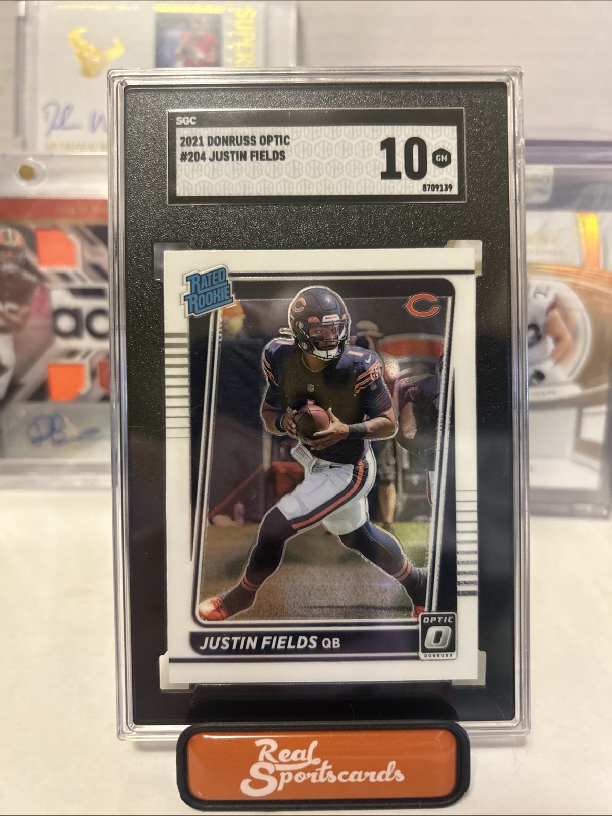 Justin Fields 2021 Optic #204 Base Price Guide - Sports Card Investor