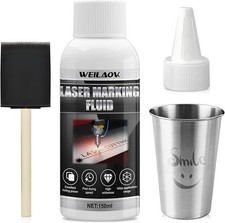 WEILAOK 150ml Polvere per Marcatura Laser, Liquido per Marcatura Laser, Fluido p