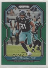 2020 Panini Prizm Green Prizm Yannick Ngakoue #99 0a3