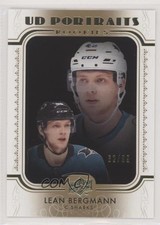 2019-20 Upper Deck UD Portraits Rookies Gold 62/99 Lean Bergmann #P-99 ib6