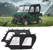 Soft Cab Enclosure Upper Doors for 2012-2022 Kawasaki Teryx4 4-Seat Heavy D...