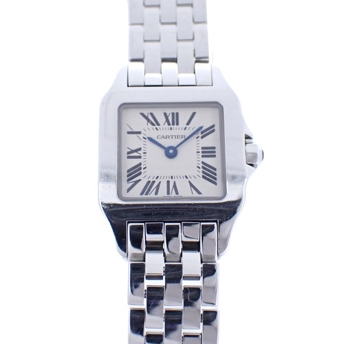 Cartier Santos de Cartier W25064Z5 20 mm White Dial