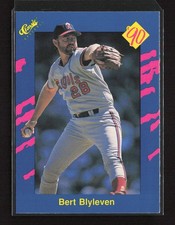 1990 Classic Blue #142 Bert Blyleven California Angels