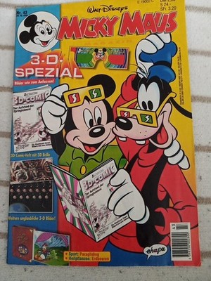 Micky Maus Heft Nr. 43 / 1994,  Comics, Walt Disney, 