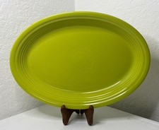 Homer Laughlin Fiesta platter vibrant Lemongr...