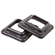 The Step Original Aerobic Step Risers, Black, Health Club Size, Increase Workout