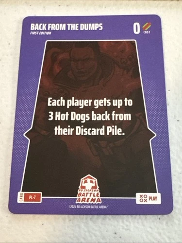 2024 Bo Jackson Battle Arena Alpha SSP Play - Back From The Dumps PL-7