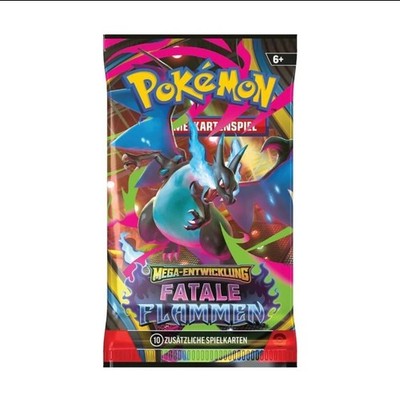 Pokémon   Fatale Flammen Booster Pack   Neu & Ungeöffnet