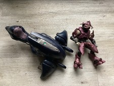 Halo Ghost & Covenant Elite Officer Action Figur Raumschiff