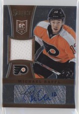 2013 Select 2013-14 Anthology Update Rookie Jersey 3/199 Michael Raffl Auto 8d2