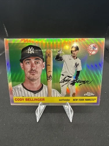 2025 Topps Chrome Platinum Anniversary Cody Bellinger Refractor New York Yankees