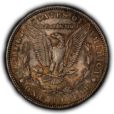 1899-O $1 Morgan Silver Dollar - Accent Toning - SKU-D6818