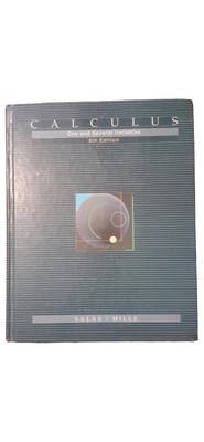 Calculus One and Several Variables von Salas Hille 6. Aufl. Hardcover Englisch