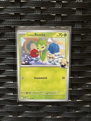 Cynthias Roselia 007/182 Ewige Rivalen Pokemon Karte Deutsch NM