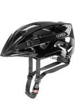 UVEX Active Helm Fahrrad/Cycle Unisex Helm Schwarz Glanz Größe 52-57cm Brandneu