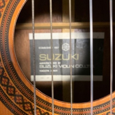 SUZUKIクラシックギター Classical Acoustic Guitar Suzuki No.34 Natural with Hard Case | eBay