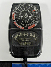 Vintage General Electric GE Light Exposure Meter Photography Film