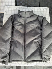 Men's Black Large Stussy Winter Jacket Puffer Coat