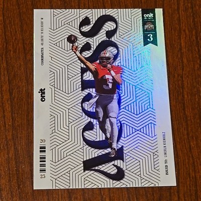 2025 Onit Athlete Ohio State Buckeyes Black Series Lincoln Kienholz Access 