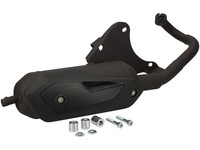 Auspuff -TECNIGAS- Silent Pro Black - Kymco 50 2T- Super8, Super9, Vitality, Sym