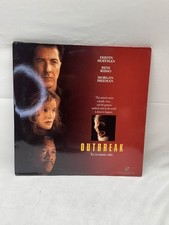 Outbreak 1995 LASERDISC Dustin Hoffman Morgan Freeman