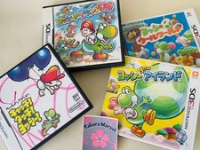 Nintendo DS 3DS Yoshi's New Island Poochy & Yoshi's Woolly World Yoshi Touch Go