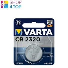Varta CR2320 Lithium Button Cell Battery 3V 135mAh No Mercury Exp 2032 1Pc