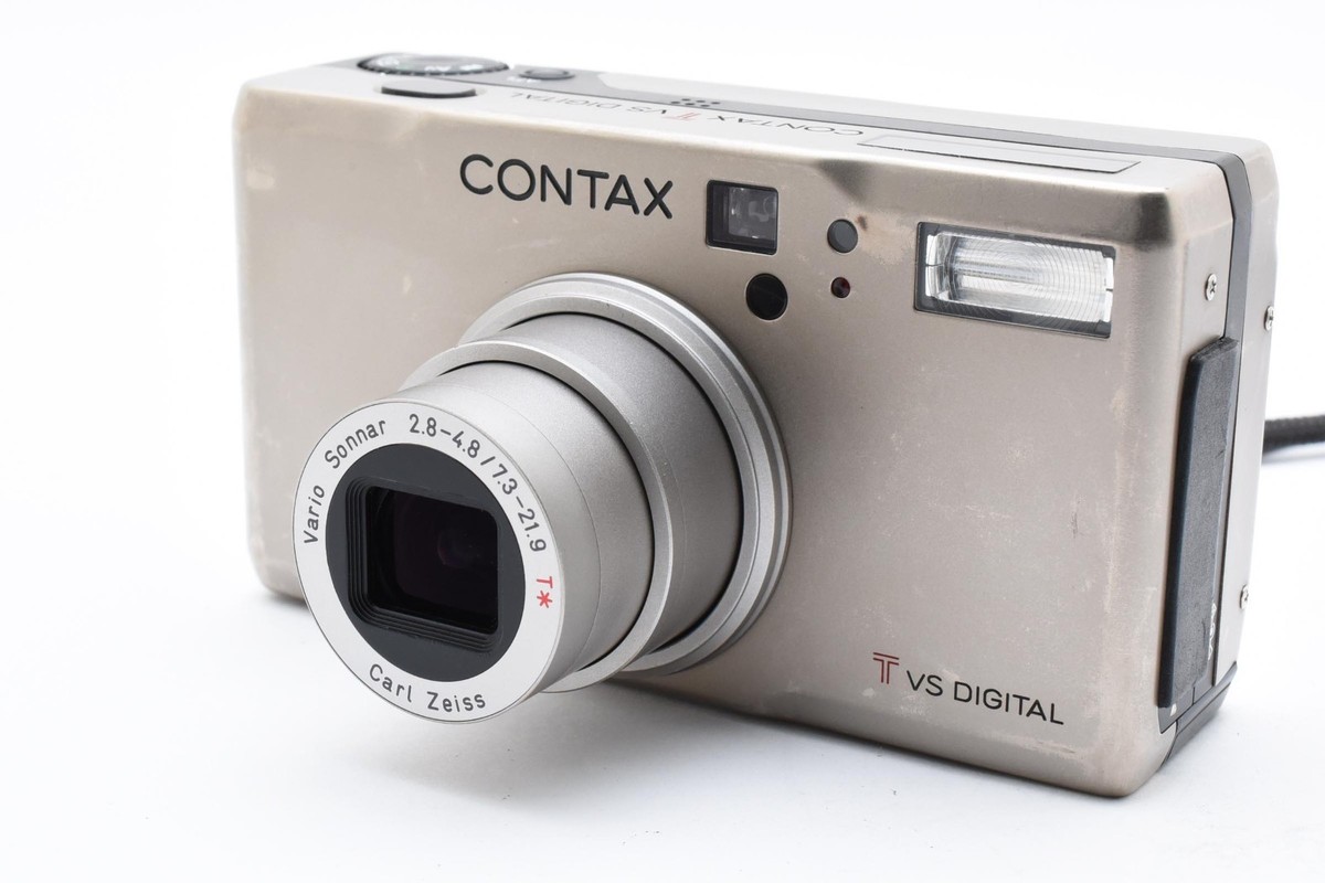 デジタルカメラ CONTAX TVS DIGITAL #2198 CONTAX TVS DIGITAL Compact Digital Camera From Japan