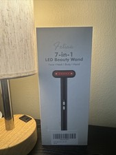 7-in-1 LED Light Therapy Beauty Wand  Red Blue Skin Rejuvenation Facial Tool